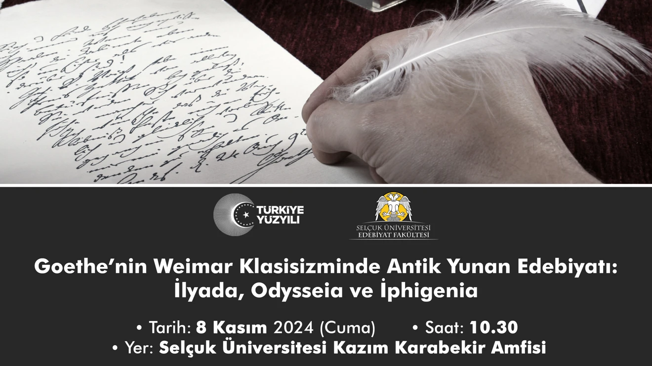 Goethe'nin Weimar Klasisizminde  Antik  Yunan  Edebiyatı: İlyada, Odysseia ve Iphigenia